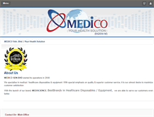 Tablet Screenshot of medico-sb.com